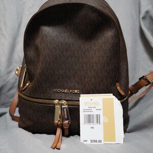 Michael Kors Rhea Medium Logo Backpack